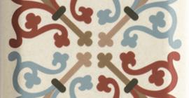 Плитка-декор настенный Paradyz Forcados 9.8х9.8, beige dekor A