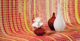 Плитка Мозаика бренда KERAMA MARAZZI коллекция Темари, желтая, оранжевая, красная