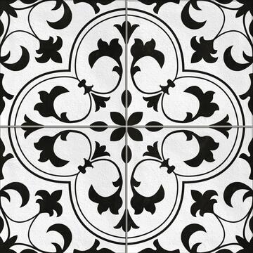 Напольная плитка Cersanit Sevilla 42х42, пэчворк, белый