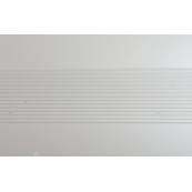 Профиль стыковоперекрывающий алюминевый декорированный Серебро 90 см А1НЕ90