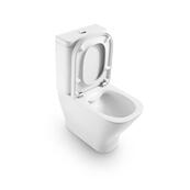 Унитаз напольный Roca The Gap Compact Clean Rim
