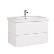 Тумба с умывальником Аква Родос Венеция 80 (напольная, белый)