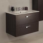 Подвесная тумба для ванной под раковину Roca Victoria Nord 78.5х45х56х5, 800 мм венге