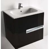 Подвесная тумба для ванной под раковину Roca Victoria Nord 58.5х45х56х5, 600 мм черный