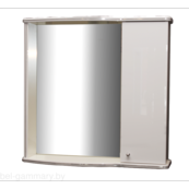 Шкаф настенный зеркальный Гамма 08т лев./прав. (белый)