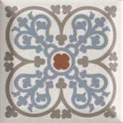 Плитка-декор настенный Paradyz Forcados 9.8х9.8, grys dekor C Плитка-декор настенный Paradyz Forcados 9.8х9.8, grys dekor C