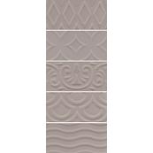 Плитка-декор настенный Kerama Marazzi Авеллино 7.4х15, коричневый структура микс Плитка-декор настенный Kerama Marazzi Авеллино 7.4х15, коричневый структура микс